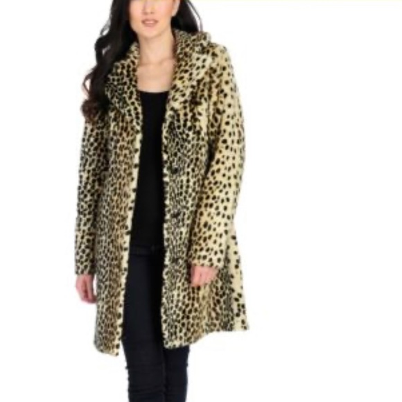 Faux Fur Donna Salyers leopard - Picture 2 of 2